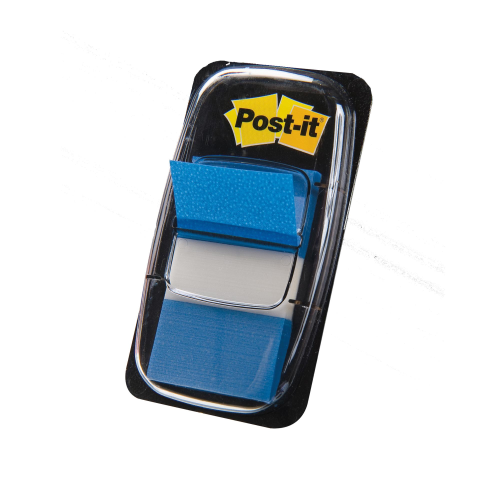 3M POST-IT INDEX MINI SET SEGNAPAGINA 25.4MMx43.6MM COLORE BLU CONF. 50 Pz.